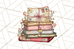 Moody Romantic Grunge PNG, Deep Red Lace Clipart, Gothic Product Image 3