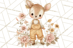 Spring Animals Clipart PNG, Cute Baby Animals, Pastel Spring Product Image 5