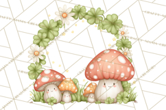 St Patrick’s Day Fairies Clipart, Miniature Irish Fairy Png Product Image 3