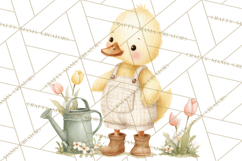 Spring Animals Clipart PNG, Cute Baby Animals, Pastel Spring Product Image 4