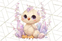 Fantasy Baby Creatures Clipart PNG, Cute Pastel Watercolor Product Image 2