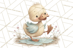 Garden Friends Clipart, Spring Animals Clip Art PNG Product Image 2