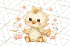 Fantasy Baby Creatures Clipart PNG, Cute Pastel Watercolor Product Image 3