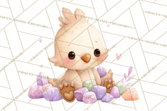 Fantasy Baby Creatures Clipart PNG, Cute Pastel Watercolor Product Image 4