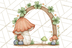 St Patrick’s Day Fairies Clipart, Miniature Irish Fairy Png Product Image 4