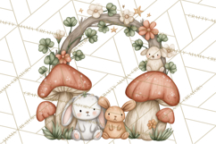St Patrick’s Day Fairies Clipart, Miniature Irish Fairy Png Product Image 5