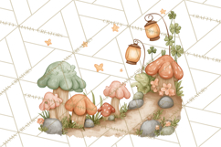 St Patrick’s Day Fairies Clipart, Miniature Irish Fairy Png Product Image 2