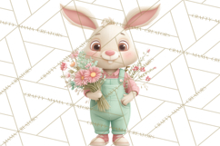 Whimsical Easter Characters Clipart PNG, Cute Mint Png Product Image 4