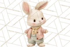 Spring Animals Clipart PNG, Cute Baby Animals, Pastel Spring Product Image 4