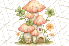 St Patrick’s Day Fairies Clipart, Miniature Irish Fairy Png Product Image 4