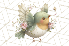 Garden Friends Clipart, Spring Animals Clip Art PNG Product Image 2