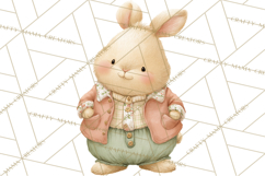 Spring Animals Clipart PNG, Cute Baby Animals, Pastel Spring Product Image 5