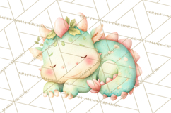 Fantasy Baby Creatures Clipart PNG, Cute Pastel Watercolor Product Image 5