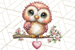 Valentine Mini World, Heart Mushroom Forest, Fairy Love Png Product Image 5