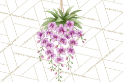 Jungle Plants Clipart, Tropical Leaves PNG, Watercolor Ferns Product Image 2