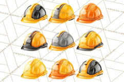 Construction Birthday Party Clipart, Builder Celebration Png Product Image 3