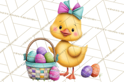 Easter Animals Clipart PNG, Cute Easter Animal Clip Art Product Image 5