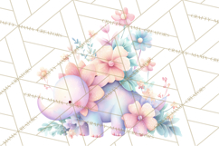 Cute Baby Dinosaurs Clipart PNG, Watercolor Dinosaur Product Image 5