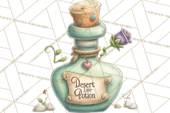 Boho Valentine Cactus Clipart PNG, Desert Romance Clip Art Product Image 5