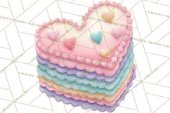Valentine Animal Clipart PNG, Cute Teddy Bear Bunny Png Product Image 5