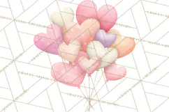 Valentine Animal Clipart PNG, Cute Teddy Bear Bunny Png Product Image 3