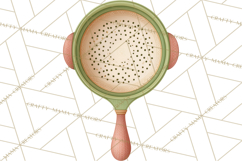 Tuscan Farmhouse Pasta Clipart, Rustic Pasta Night Kitchen Product Image 5