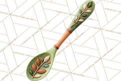 Tuscan Farmhouse Pasta Clipart, Rustic Pasta Night Kitchen Product Image 3