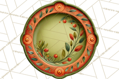 Tuscan Farmhouse Pasta Clipart, Rustic Pasta Night Kitchen Product Image 4