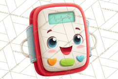 Pediatric Nurse Dinosaur Clipart Cute Medical PNG Product Image 2