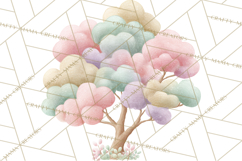 Safari Baby Animals Clipart PNG, Cute Pastel Watercolor Png Product Image 2