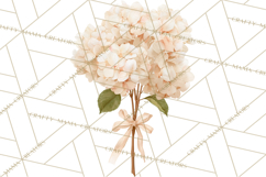 Watercolor Hydrangea Clipart, Florist Paper, Wedding Floral Product Image 4