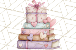 Valentine Animal Clipart PNG, Cute Teddy Bear Bunny Png Product Image 4