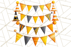Construction Birthday Party Clipart, Builder Celebration Png Product Image 4