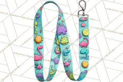 Pediatric Nurse Dinosaur Clipart Cute Medical PNG Product Image 5