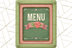 Tuscan Farmhouse Pasta Clipart, Rustic Pasta Night Kitchen Product Image 3