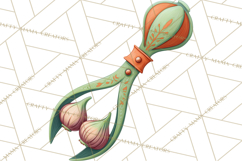 Tuscan Farmhouse Pasta Clipart, Rustic Pasta Night Kitchen Product Image 5