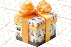 Construction Birthday Party Clipart, Builder Celebration Png Product Image 4