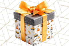 Construction Birthday Party Clipart, Builder Celebration Png Product Image 5