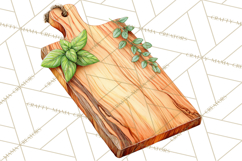 Tuscan Farmhouse Pasta Clipart, Rustic Pasta Night Kitchen Product Image 5