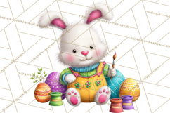 Easter Animals Clipart PNG, Cute Easter Animal Clip Art Product Image 4