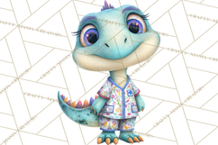 Pediatric Nurse Dinosaur Clipart Cute Medical PNG Product Image 4