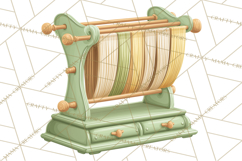 Tuscan Farmhouse Pasta Clipart, Rustic Pasta Night Kitchen Product Image 4