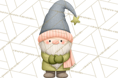 St Patricks Gnomes PNG, Cute Irish Gnome Clipart, Shamrock Product Image 4