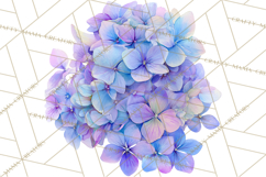 Soft Watercolor Floral Clipart, Spring Bouquets, Flowers PNG Product Image 4