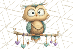 Boho Valentine Cactus Clipart PNG, Desert Romance Clip Art Product Image 3