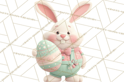 Whimsical Easter Characters Clipart PNG, Cute Mint Png Product Image 5