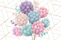 Safari Baby Animals Clipart PNG, Cute Pastel Watercolor Png Product Image 5