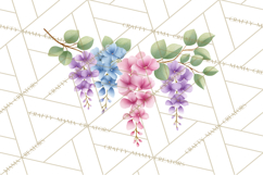 Jungle Plants Clipart, Tropical Leaves PNG, Watercolor Ferns Product Image 5