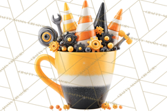 Construction Birthday Party Clipart, Builder Celebration Png Product Image 4