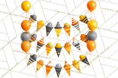 Construction Birthday Party Clipart, Builder Celebration Png Product Image 3